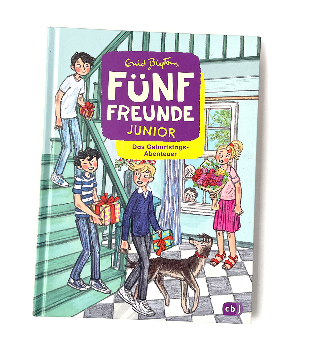 Buchcover: Die Fünf Freunde. Das Geburtstagsabenteuer