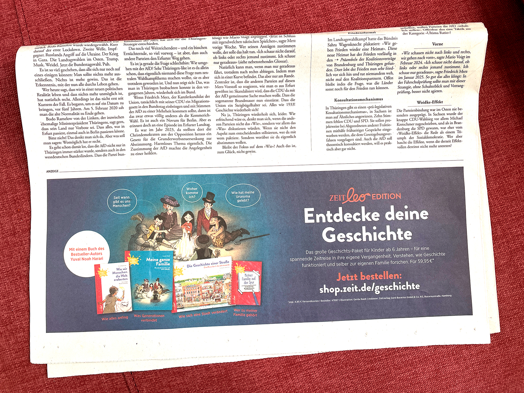 Meine ganze Familie – was den Urmenschen und mich verbindet